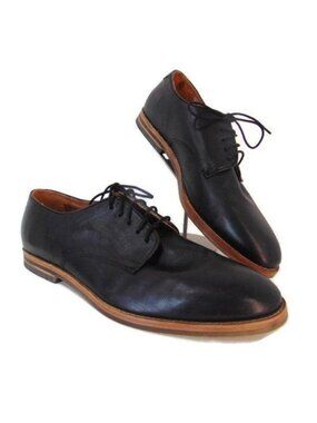 H by Hudson England Black Leather Lace Up Shoes EU